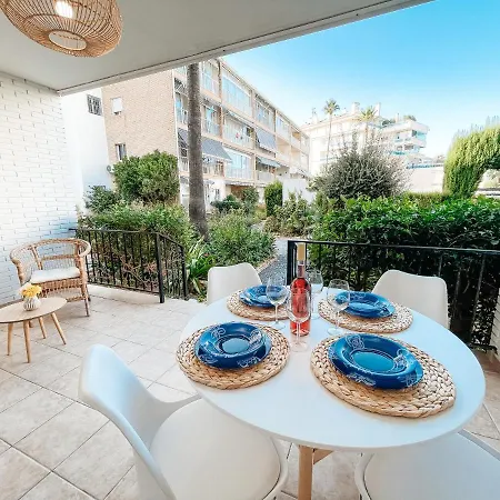 A Un Paso De La Playa Con Piscina Privada * אלביר